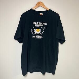 Vintage Brain on Gaming Shirt 90s DND T-Shirt Board Games